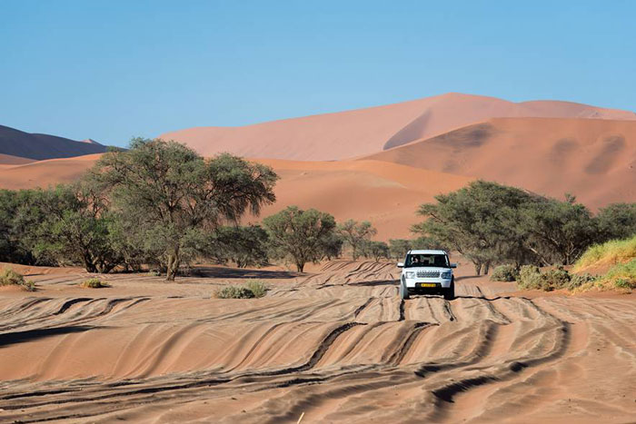 Drive Namibia with Gecko reliable vehicles