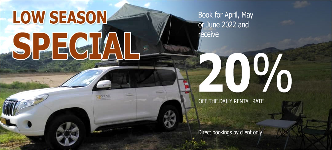 Car Rental Specials - low season