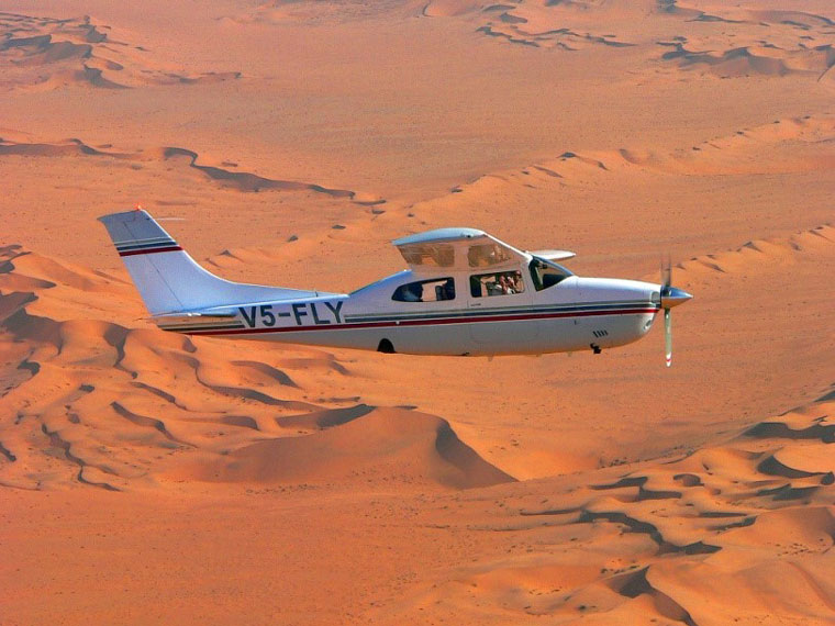 Fly over the Namib Desert